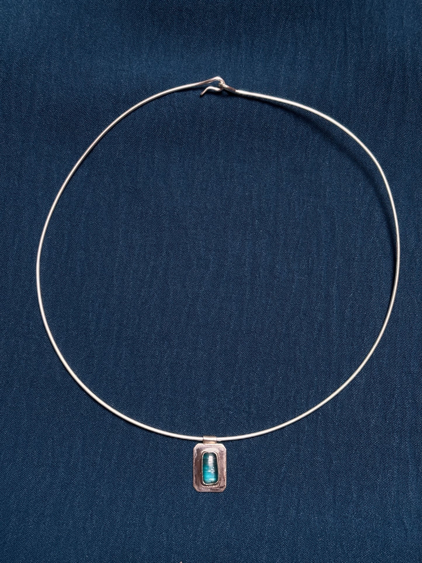 Kyanite choker necklace