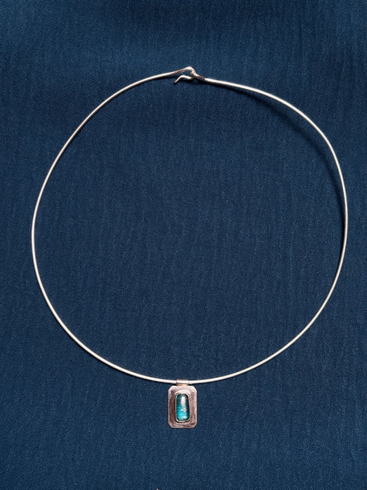 Kyanite choker necklace