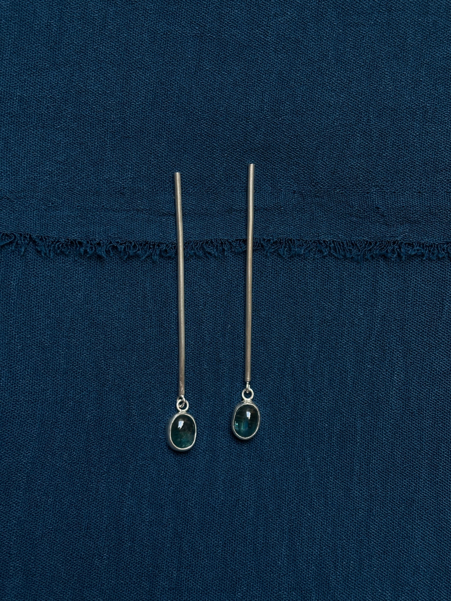 Kyanite drop earrings