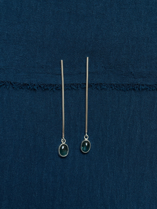 Kyanite drop earrings