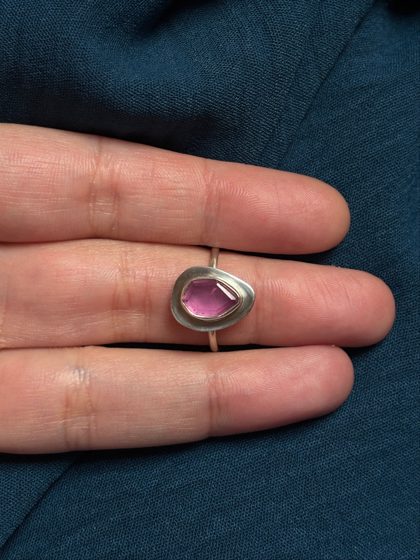 Sapphire ring- Size N