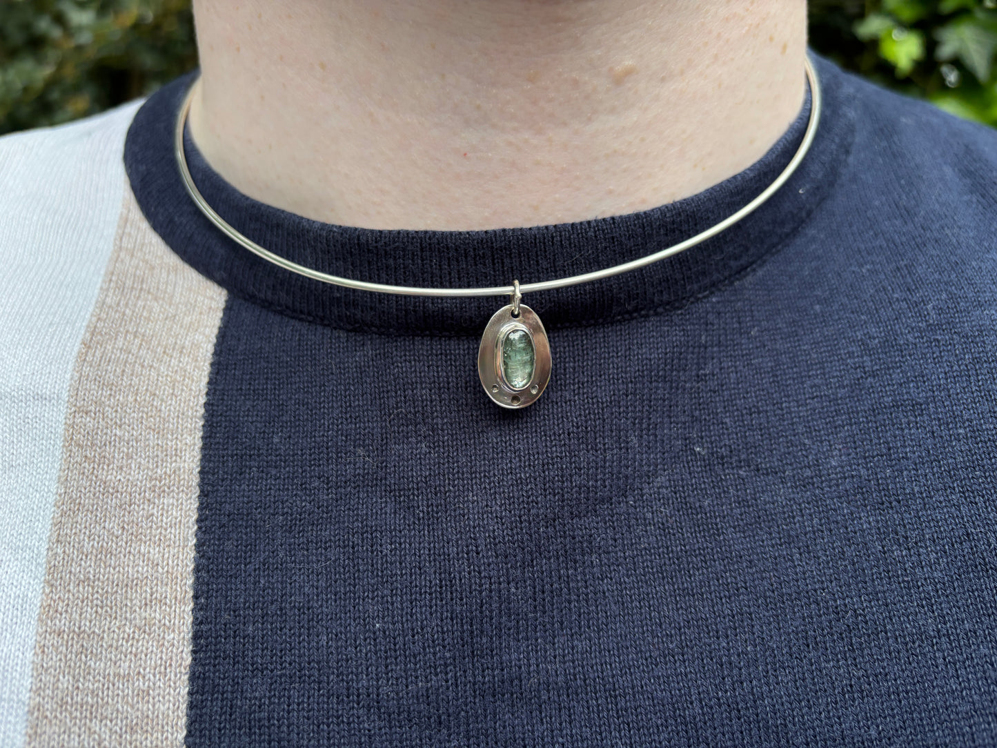 Apatite choker necklace